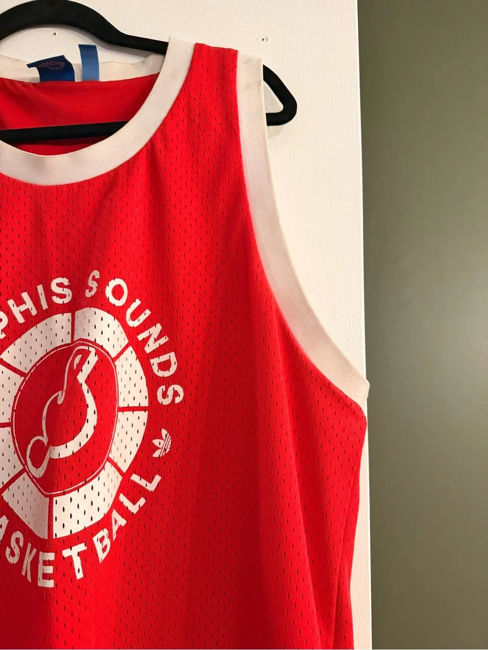Memphis Sounds Red Basketball Jersey